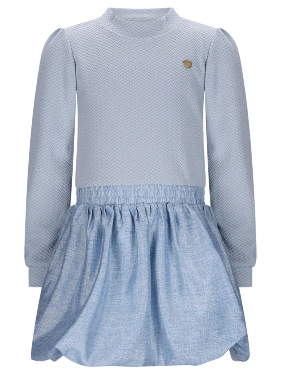 Le Chic SALLOON korte jurk lichtblauw, foto 2