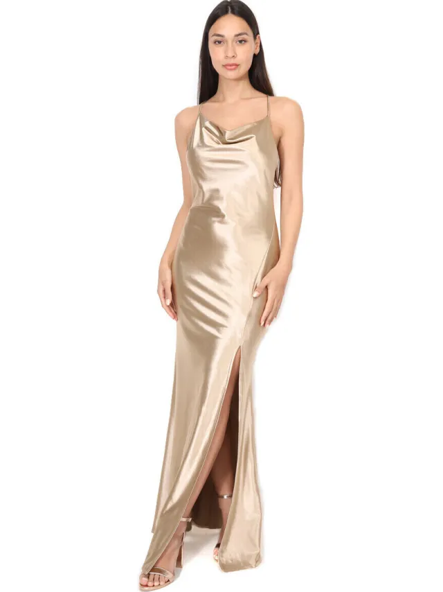 La Modeuse Jurk La Modeuse 71257_P167322 Goud