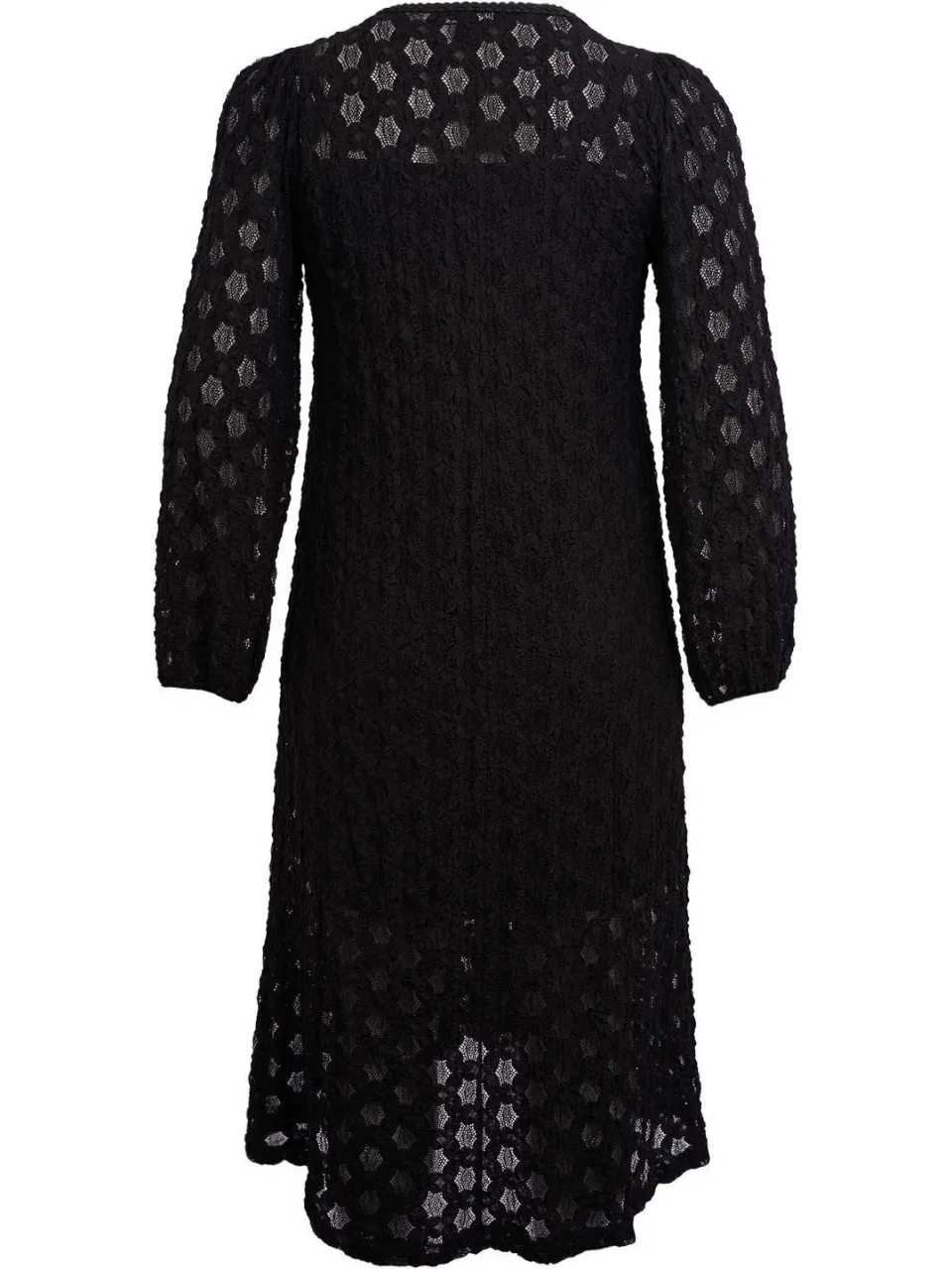 Yoek Dentel maxi-jurk zwart, foto 3