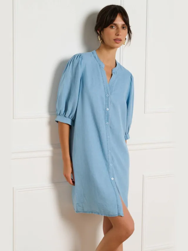LOLALIZA korte jurk - blauw