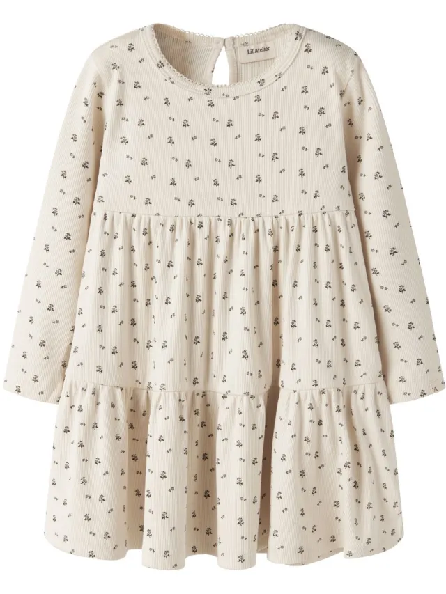 Lil' Atelier Jurk Loose fit Turtledove