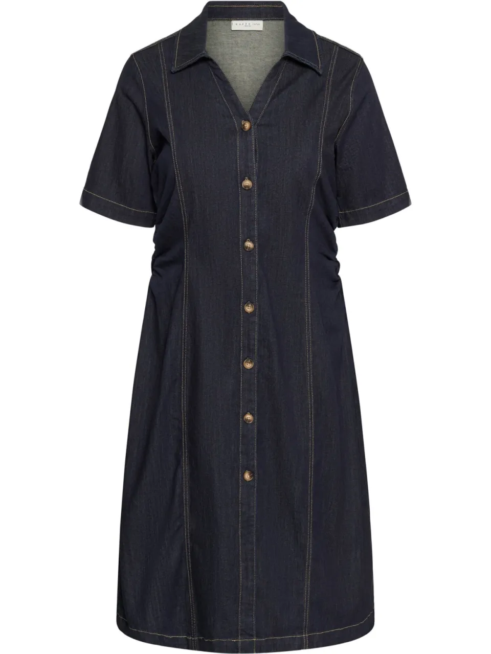 Kaffe Curve spijkerjurk Plus Size - donkerblauw, foto 3