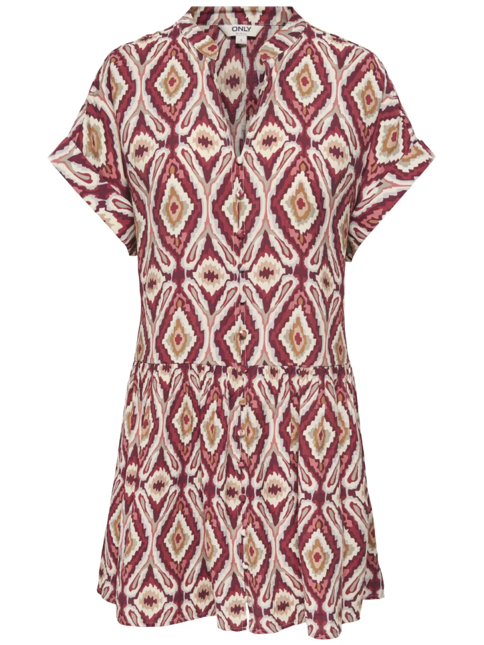 Only blousejurk met print - meerkleurig multi, foto 2