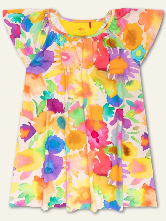 Oilily Dsunny jersey dress - Bruin - 110/5yr