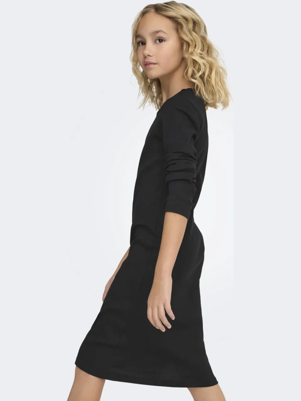 Only midi jurk zwart, foto 7