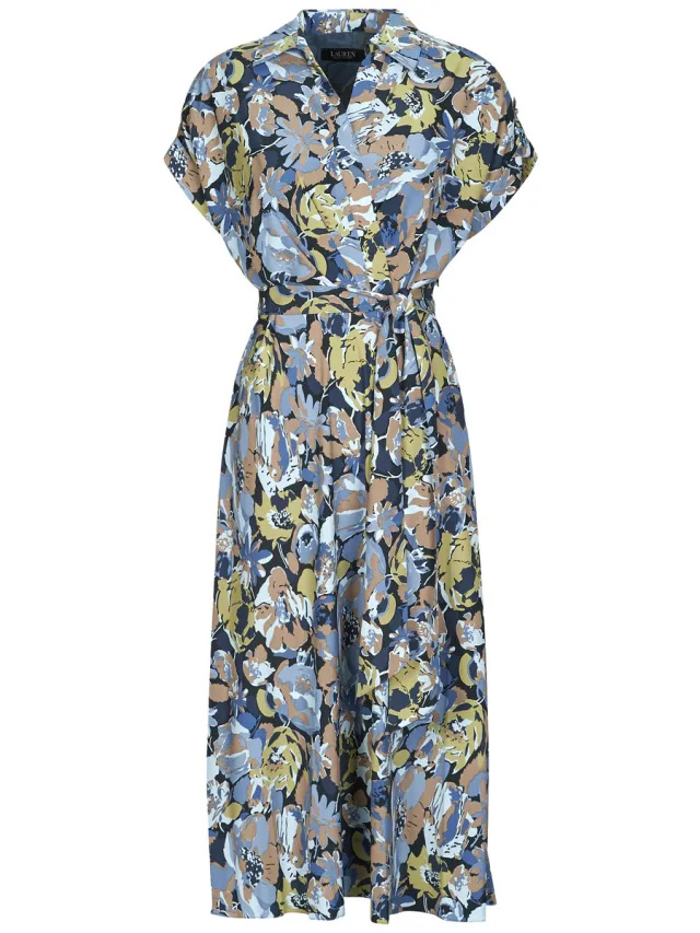 Lauren Ralph Lauren Lange Jurk Lauren Ralph Lauren FRATILLIO Multicolour