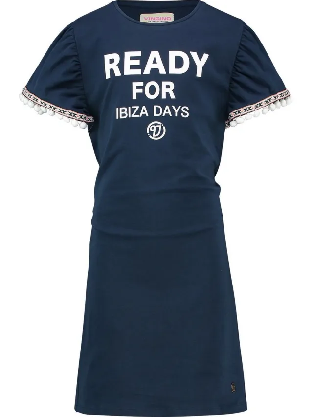 Vingino Meisjes Jurk Dark Blue