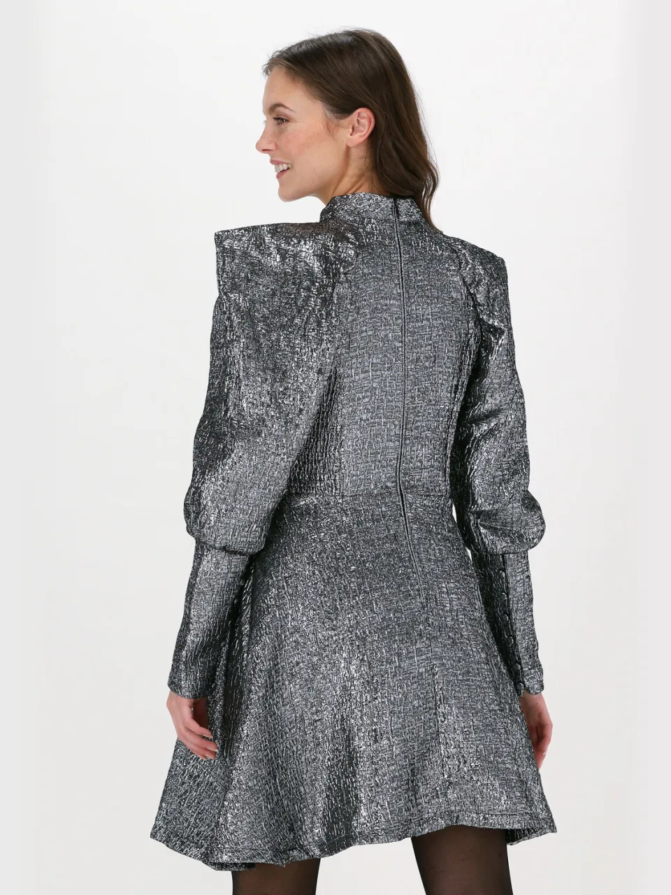 Freebird Dames Jurken Adora Dress - Zilver, foto 3