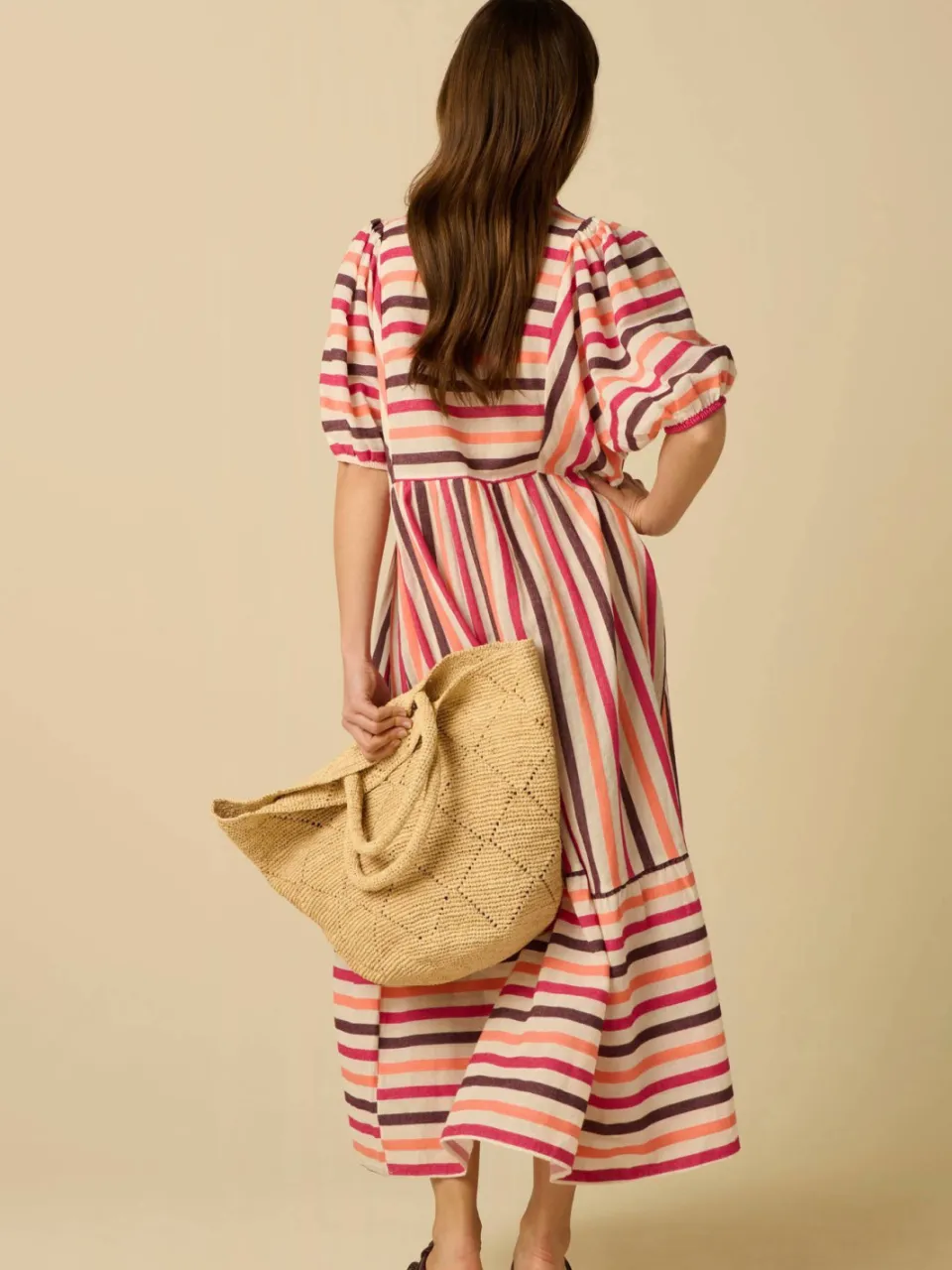 Sissy-Boy gestreepte maxi jurk - meerkleurig multicolor, foto 4