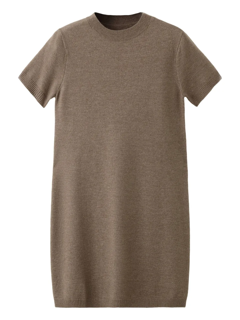 Mango korte jurk met wol - beige, foto 2