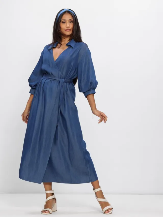 ANA ALCAZAR Dames Jurken 041765-3798 - Blauw
