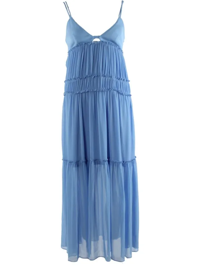 Patrizia Pepe jurk-42 Blauw