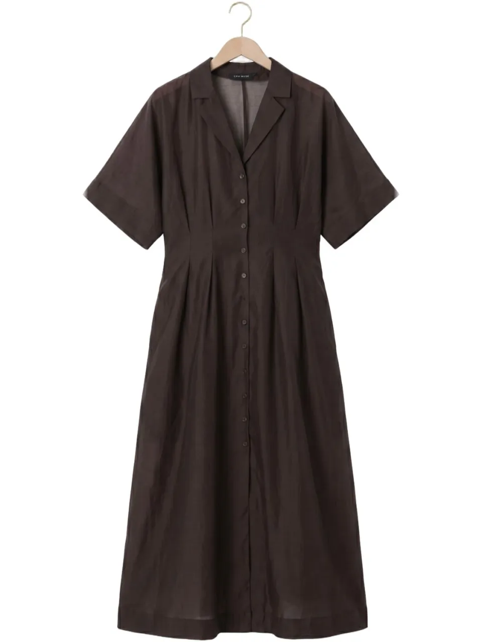 Copenhagen Muse Dames Jurken Cmmolly-dress 207892 - Bruin, foto 2