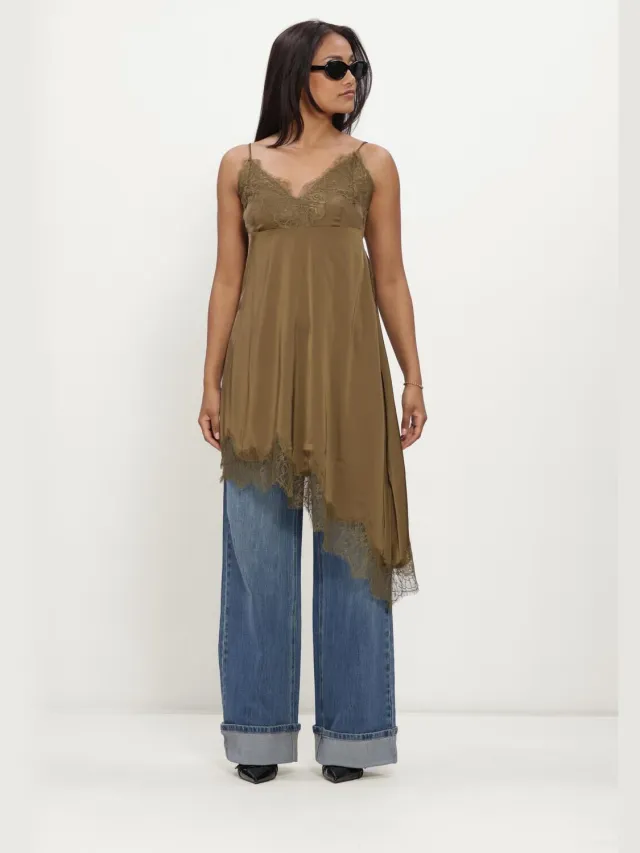 Gestuz Dames Jurken Gzlalou Dress - Khaki