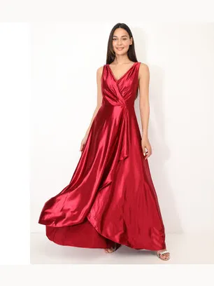 Jurk La Modeuse 70603_P165176 rood, foto 2