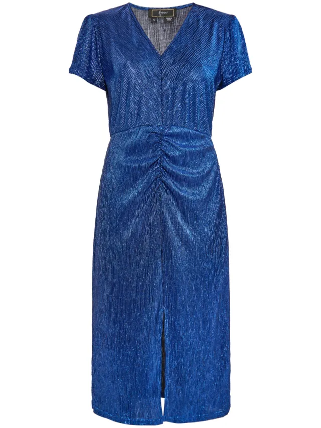 Faina Jurk Dames blauw, foto 2