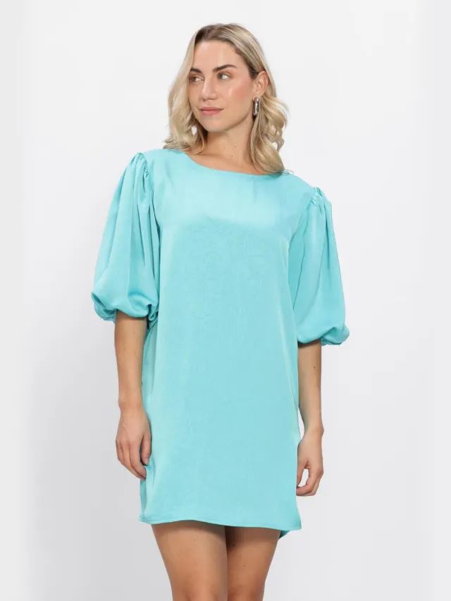 Ydence Dames Jurken Dress Nienke - Lichtblauw
