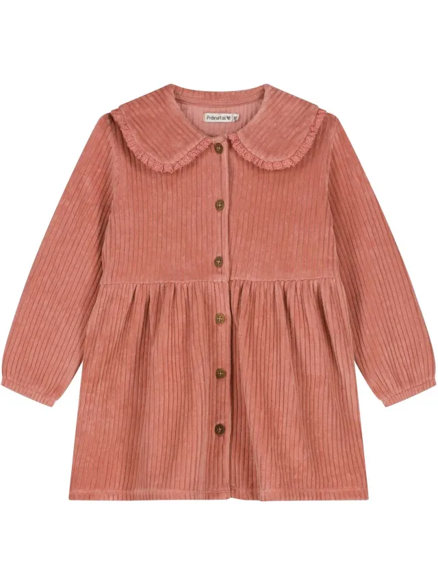 Prénatal peuter jurk - meisjes - Rosered Roze
