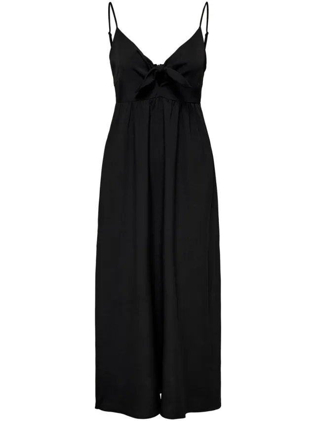 Only ONLNOVA LIFE ELITE JULES LONG DRESS SOLI - Dames - Maxi jurken Black