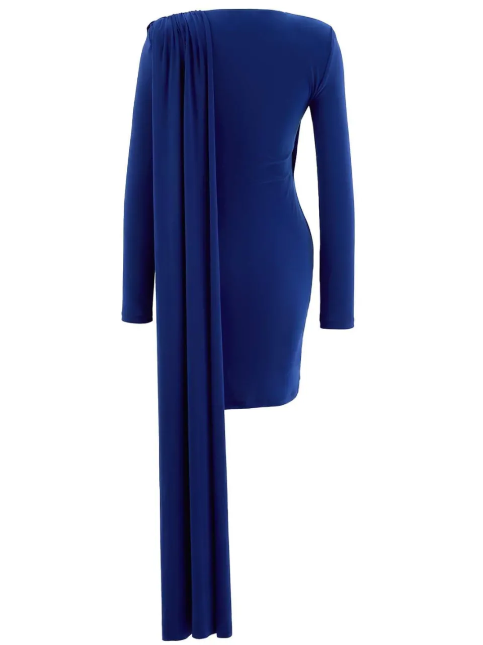 Trendyol TRENDYOLMİLLA Dames Blauw Effen Kort / Mini Lang Stijlvol/Avond Bodycon Jurken, foto 2