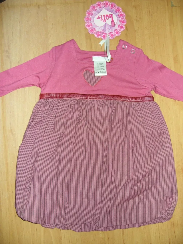 Lofff jurk 68 roze