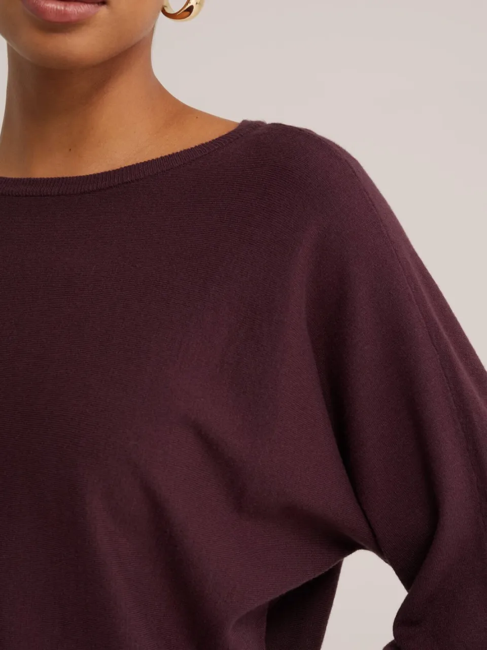 WE Fashion jurk - aubergine, foto 4