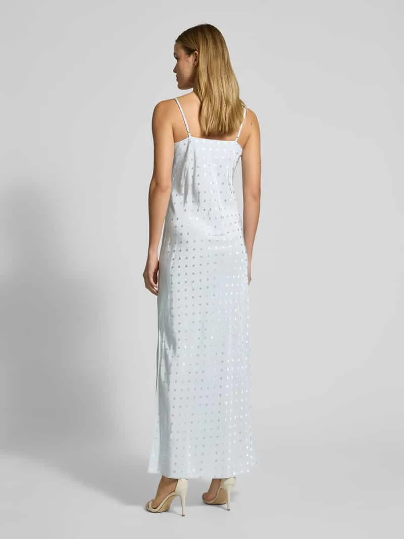 P&C* curated by GLAMOUR Maxi-jurk met V-hals lichtblauw, foto 3