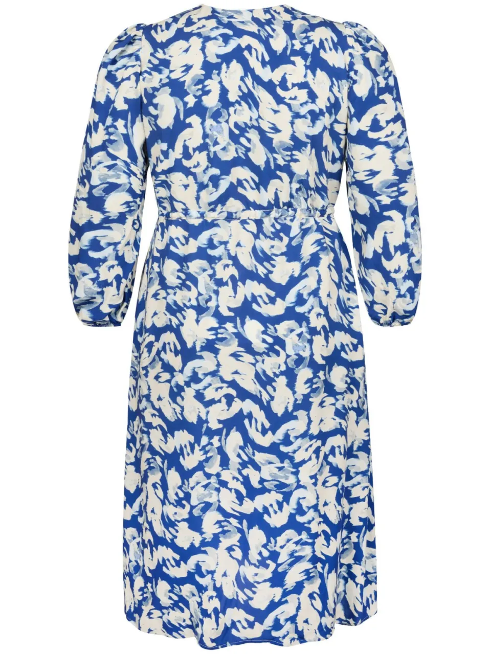 Miss Etam Plus midi jurk blauw, foto 3