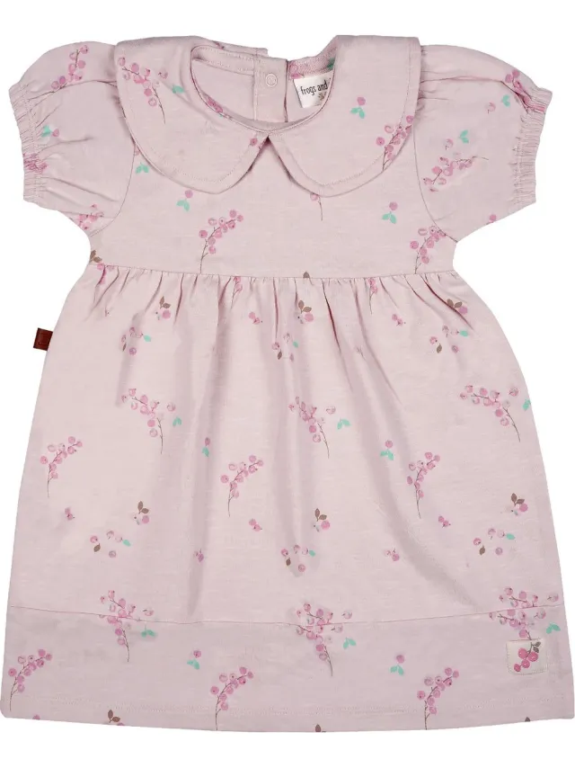 Frogs and Dogs Dress Berries Meerkleurig