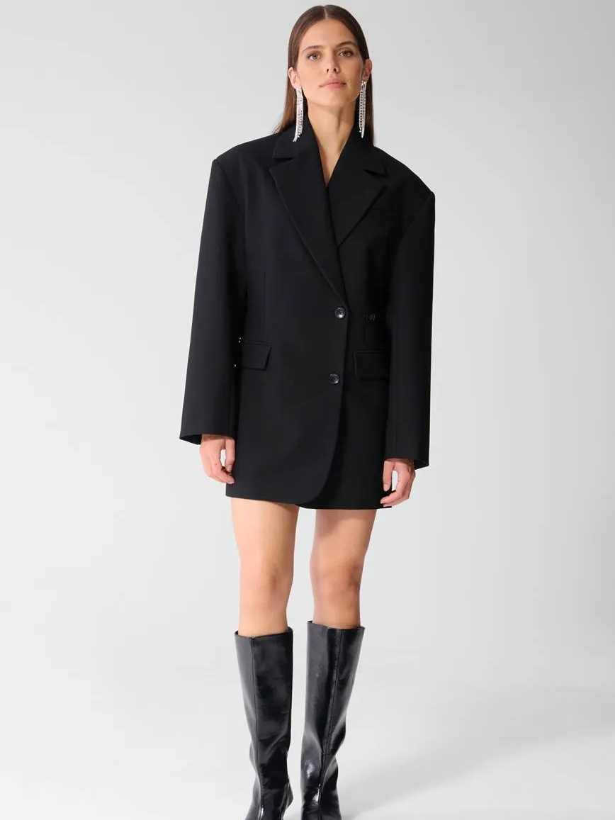 Shoeby oversized blazerjurk - zwart, foto 3
