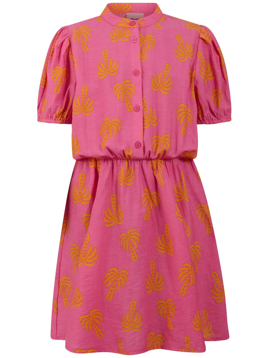 Shoeby Palm Wave blousejurk roze, foto 2