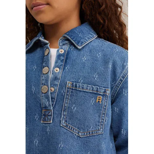WE Fashion Blue Ridge spijkerjurk blauw, foto 5
