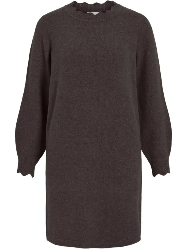 Vila Dames Vrijetijdsjurk Coffee Bean