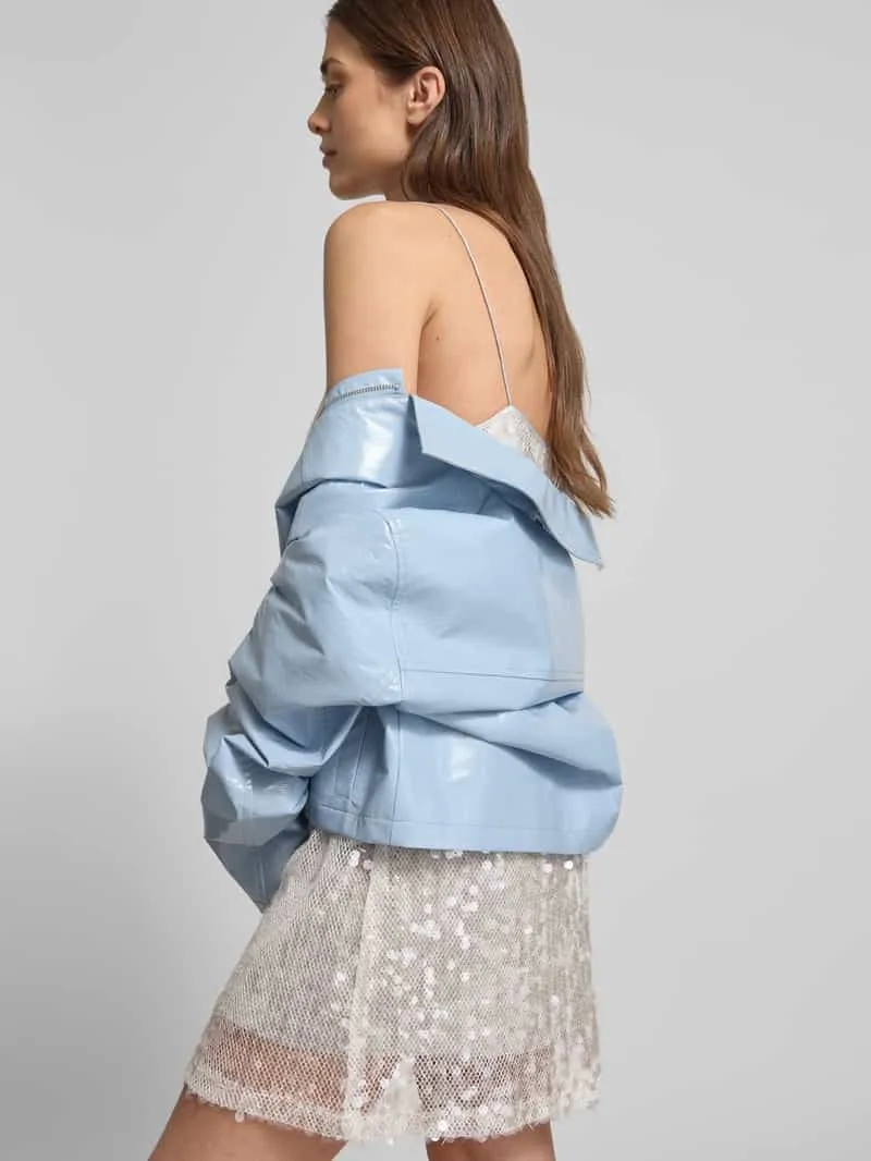 Style Icon Collection Jurk met bandjes in minilengte met paillettenafwerking - curated by Vicky Heiler zilver, foto 5