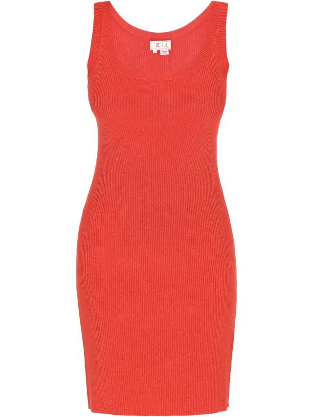 IZIA jurk oranje