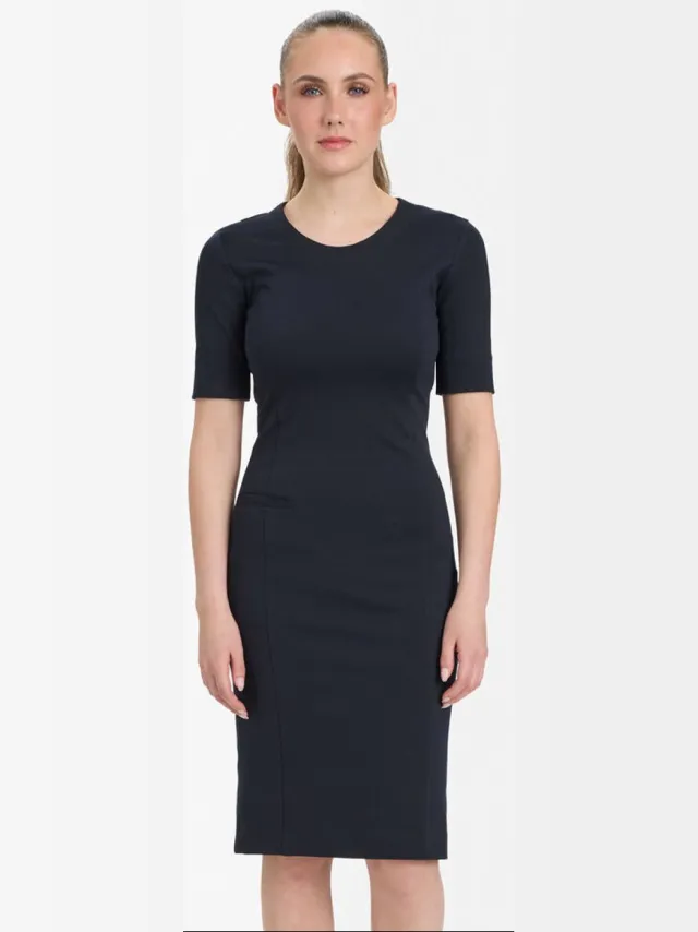 Sunwill 695-7465-400 Jurk regular fit | Donkerblauw