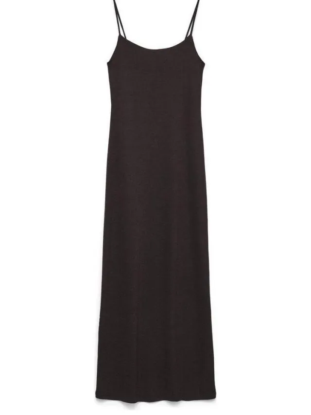 Vero Moda Lange Jurk Vero Moda Kanva Ankle Bruin