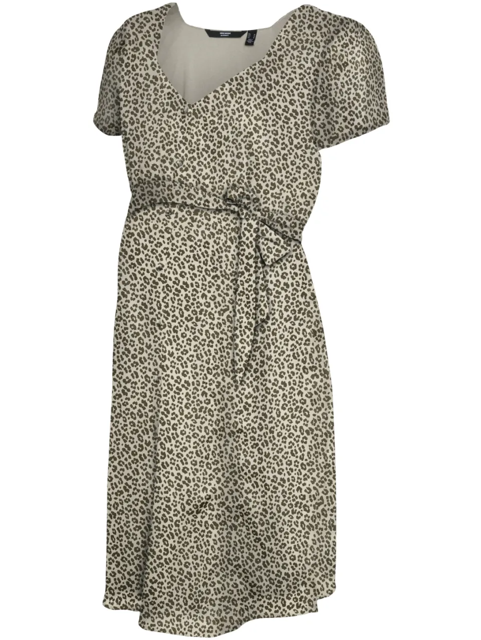 Vero Moda Vmmidalia wikkeljurk panterprint bruin, foto 2