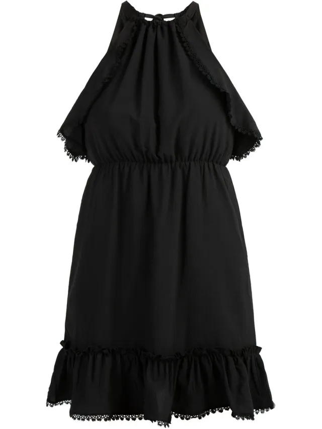 Faina Mini-jurk zwart