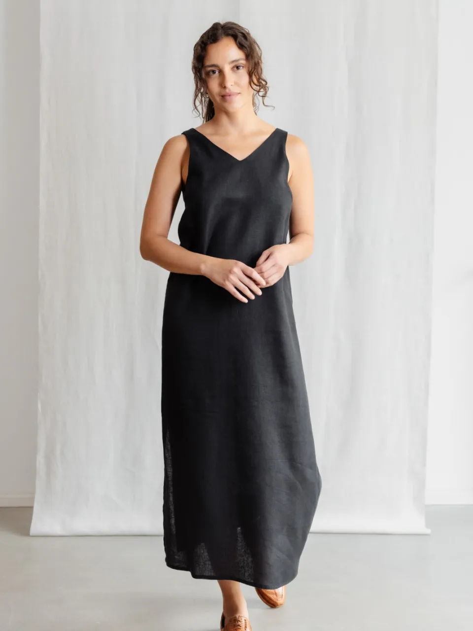 Jyoti - Fair Works dames vegan Jurk Arohi Zwart