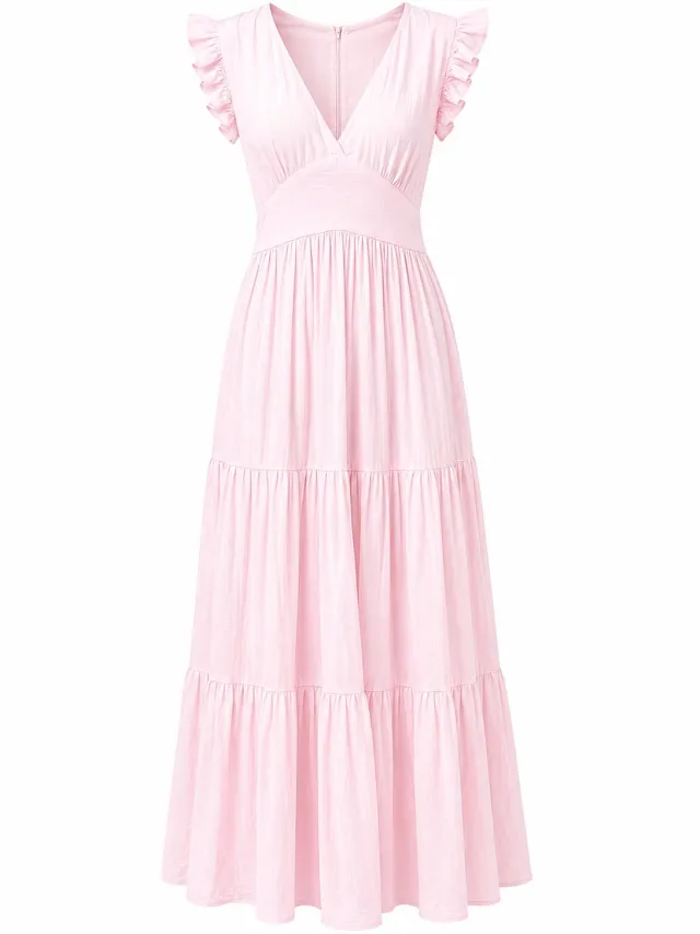 Elara Maxikleid Rosa