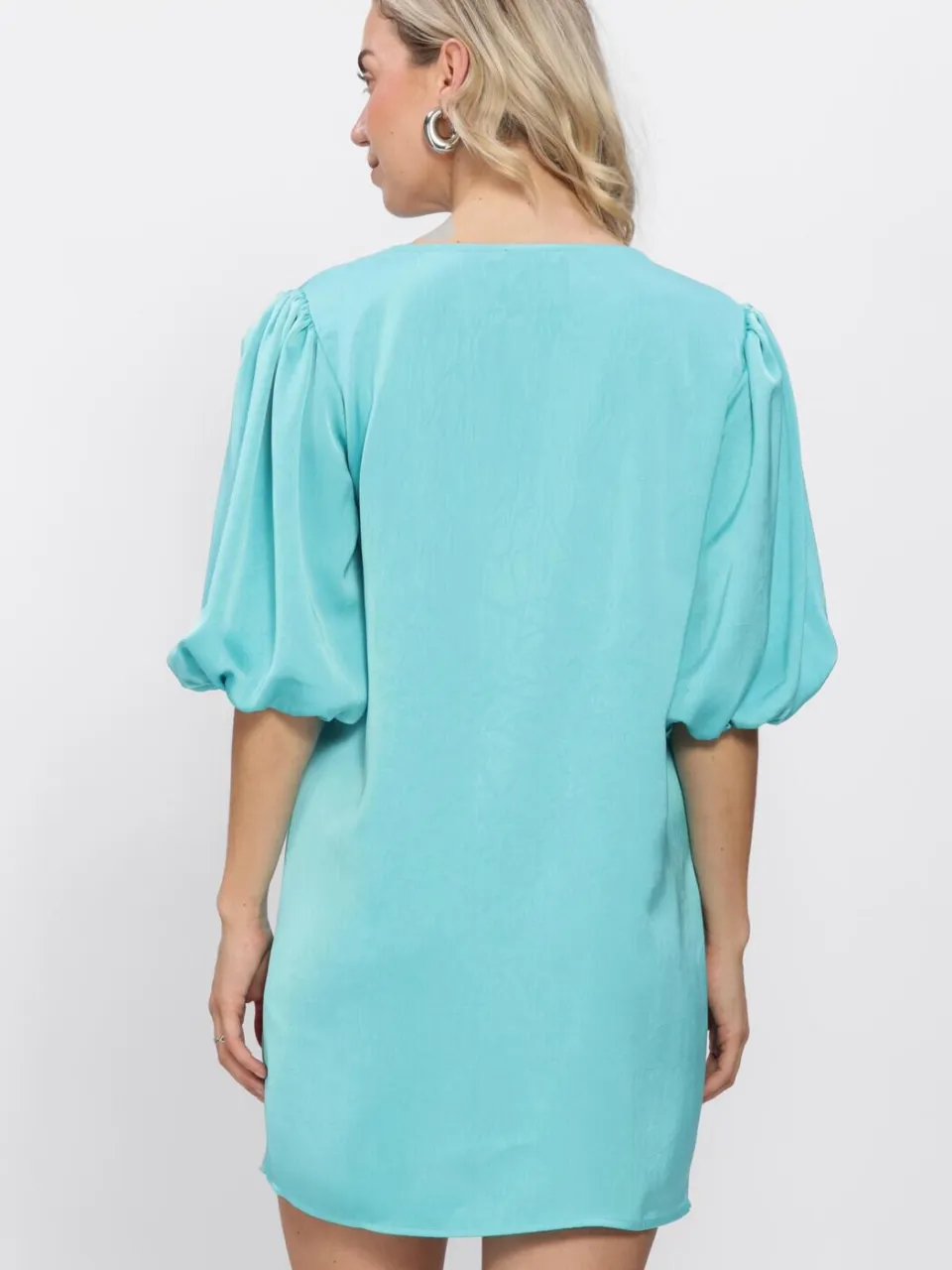 Ydence Dames Jurken Dress Nienke - Lichtblauw, foto 3