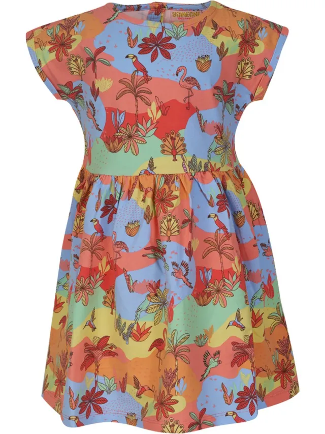 Someone MORGANA-SG-51-A Meisjes Jurk - LIGHT CORAL