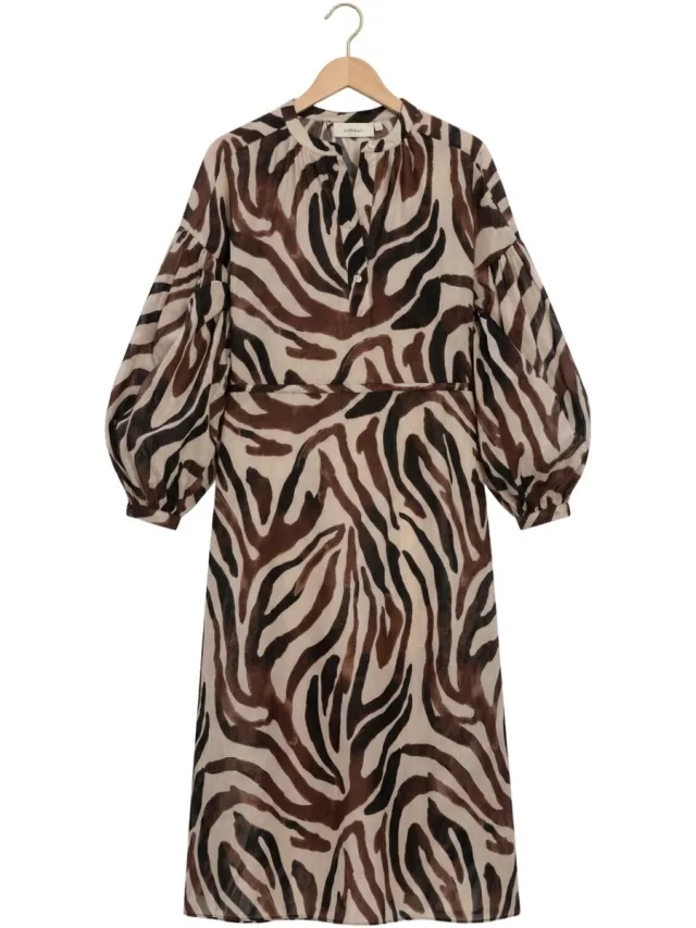 InWear Rosalieiw Drawstring Dress Dames - Jurk - Beige