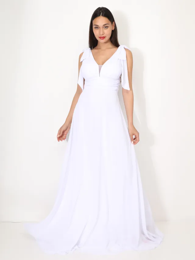 La Modeuse Jurk La Modeuse 70587_P165128 Wit