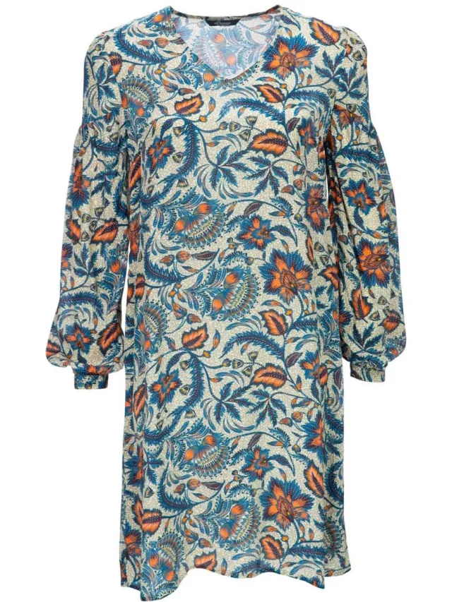 PRINCESS GOES HOLLYWOOD • jurk met bloemen • Beige