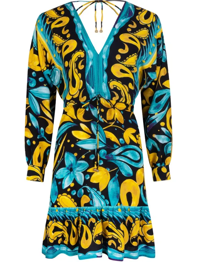 Chic by Lirette Korte jurk Frangipani - Tealsun