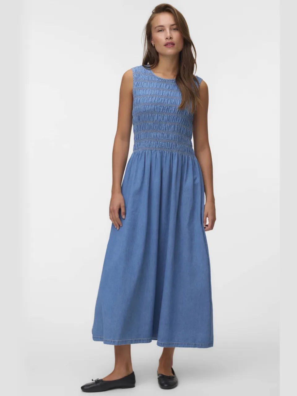 Vero Moda spijkerjurk medium blue denim