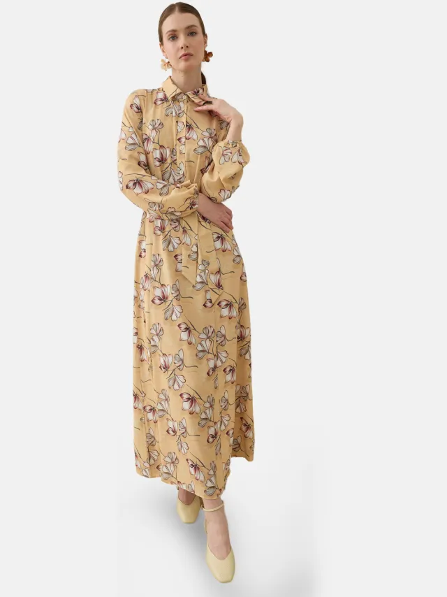 Refka Modest Dress Refka Honinggeel