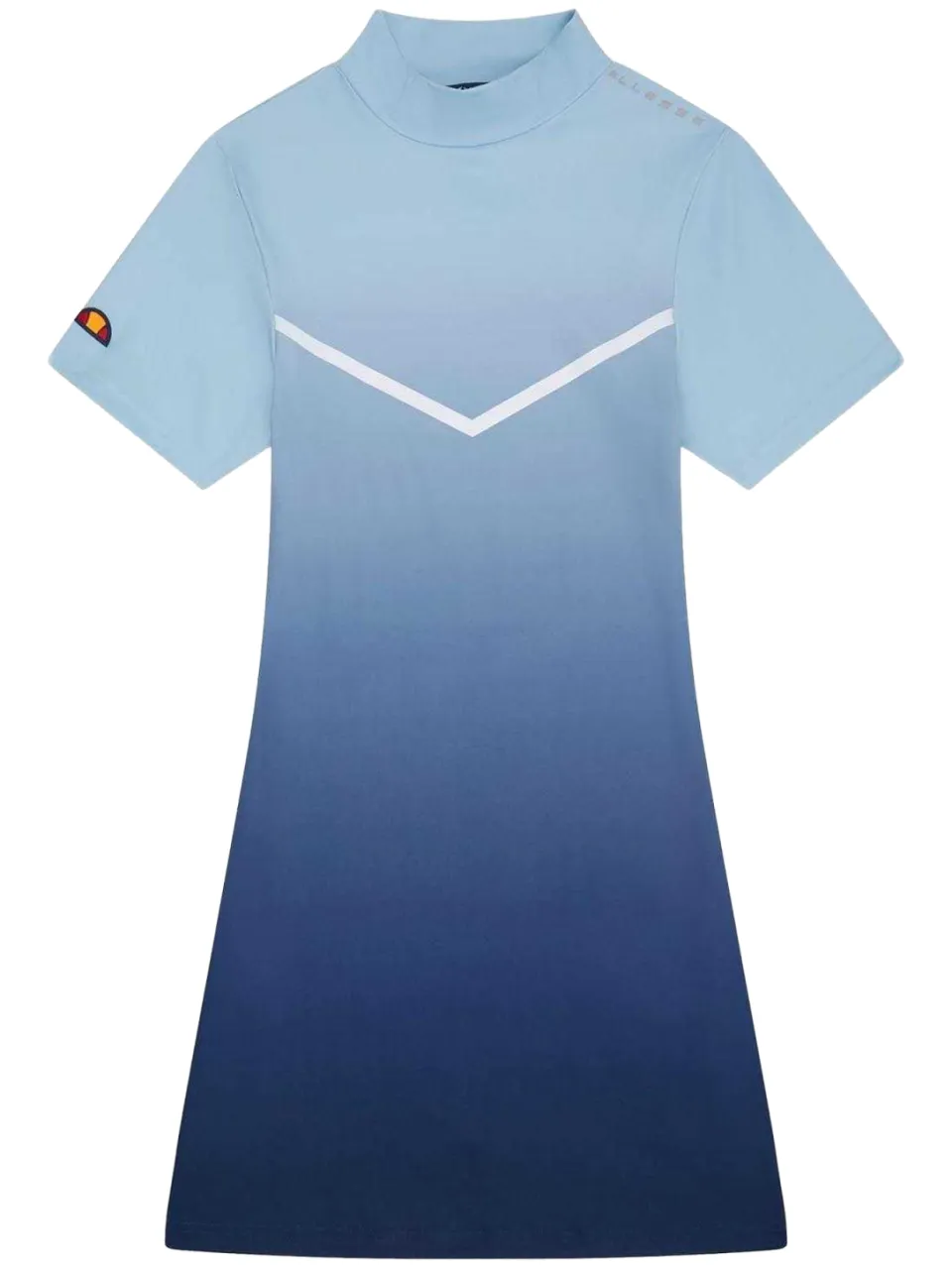 Ellesse Dames/Dames Rosalo Ombre T-Shirt Jurk (Lichtblauw) blauw, foto 2